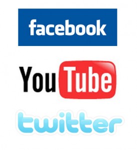 Facebook-YouTube-Twitter